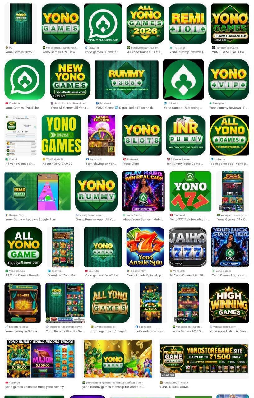 Multiple Yono Games - Hard To Choose Which Is Real