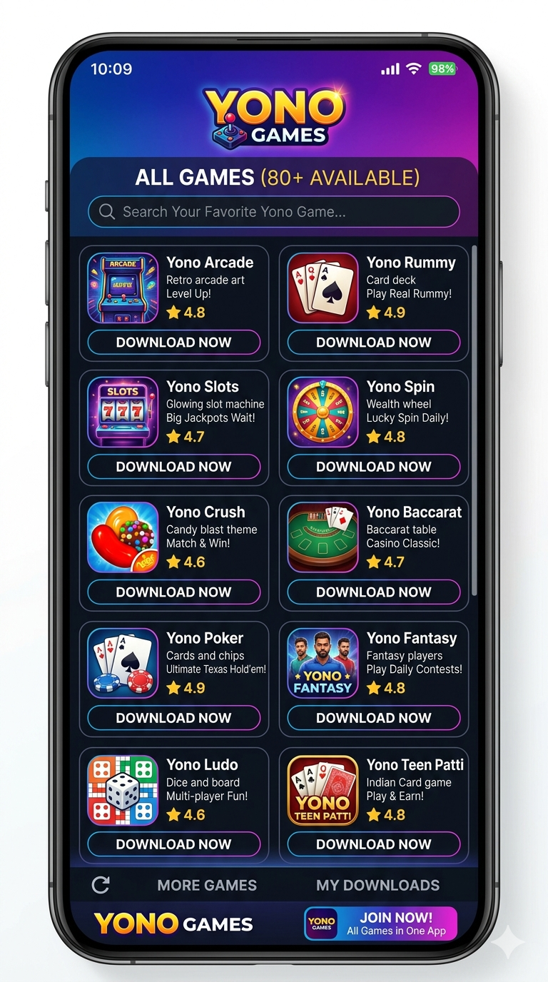 ​50+ Yono Games App List: Download Link & New Bonuses Inside