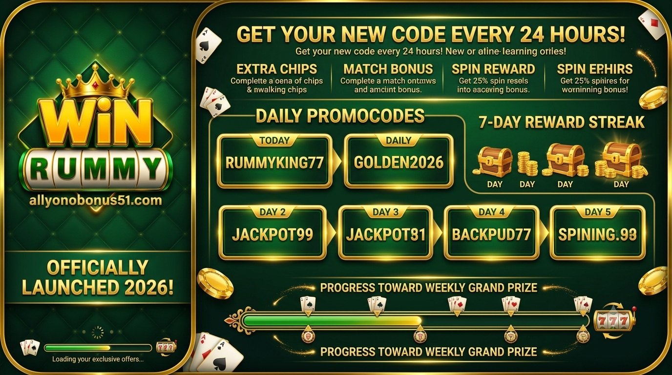 Win Rummy 2026 — Yono Game: Welcome Bonus aur Free Withdrawal ka Zabardast Offer