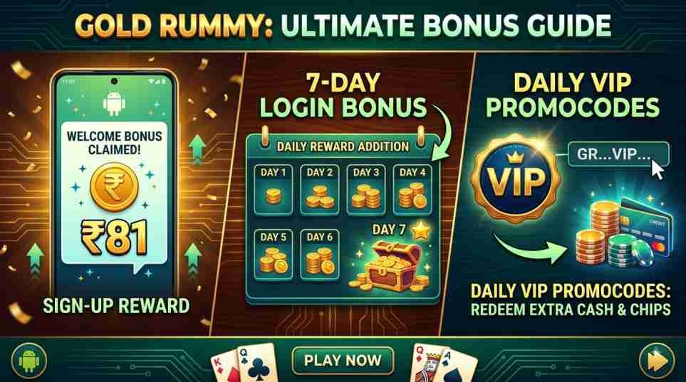 Gold Rummy - New Launched Yono Games 2026